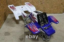 Banshee fenders + gas tank plastic + grill + graphics 2010 RED WHITE BLUE A-1