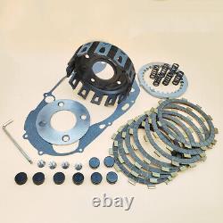 Billet CNC Clutch Basket Clutch Kit withGasket For Yamaha Banshee 350 YFZ350 87-06