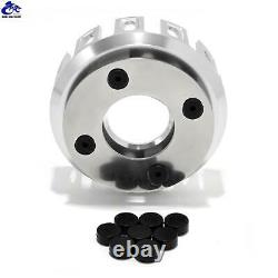 Billet CNC Clutch Basket + Cushions Bushings for Yamaha Banshee 350 YFZ350 87-06