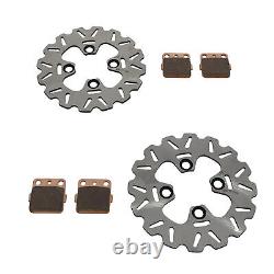 Brake Rotors & Brake Pads Yamaha Banshee 350 YFZ350 1990-2006 Front RipTide