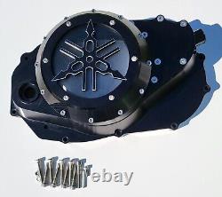 Chariot Yamaha Banshee Clutch Cover Billet 7 or 8 plate clutch BLACK