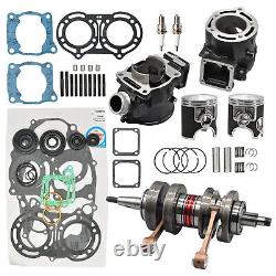 Complete Engine Rebuild Crankshaft Cylinder Kit For Yamaha Banshee 350 1987-2006