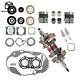 Crank Pistons Gaskets Seals Rebuild Kit Fit For 1987-2006 Yamaha Banshee 350