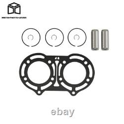 Crank Pistons Gaskets Seals Rebuild Kit Fit for 1987-2006 Yamaha Banshee 350