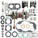 Crankshaft Pistons Gasket Rebuild Kit For Yamaha Banshee 350 Yfz 350 1987-2006