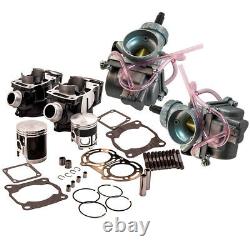 Cylinder Carburetor Piston Gasket Kit Fit for Yamaha Banshee 350 YFZ350 87-06