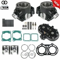 Cylinder Head Piston Gasket Top End Kit for Yamaha Banshee 350 1987-2006