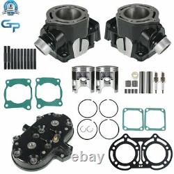 Cylinder Head Piston Gasket Top End Kit for Yamaha Banshee 350 1987-2006