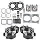 Cylinder Piston Gasket Top End Kit For 1987-2006 Yamaha Banshee 350 Yfz350