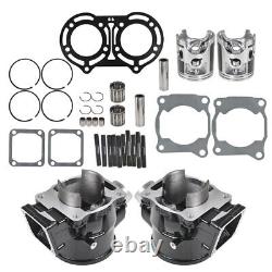 Cylinder Piston Gasket Top End Kit For 1987-2006 Yamaha Banshee 350 YFZ350
