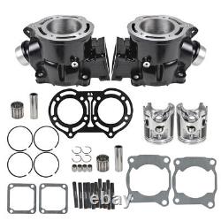 Cylinder Piston Gasket Top End Kit For 1987-2006 Yamaha Banshee 350 YFZ350