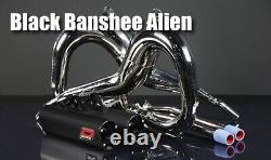 DMC Alien Exhaust Black Yamaha Banshee 350 1989-2006 25465-00