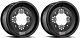 Dwt Rok-out 2 Front Wheels Rims Black 10 10x5 4+1 4/156 Yfz450 Raptor Banshee