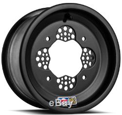 DWT ROK-OUT 2 Front Wheels Rims Black 10 10x5 4+1 4/156 YFZ450 Raptor Banshee