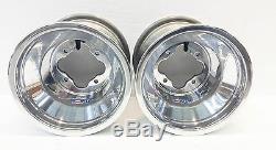 Dwt Polished A5 9 Rear Wheels Rims Yamaha Yfz450 Banshee Raptor 700 660 250 125