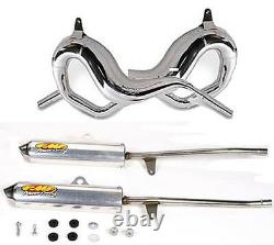 FMF exhaust system Fatty Pipes & Powercore 2 silencers Yamaha YFZ350 Banshee