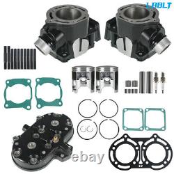 Fit For 1987-2006 Yamaha Banshee 350 Cylinder Head Piston Gasket Top End Kit