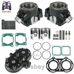 For 1987-2006 Yamaha Banshee 350 Cylinder Head Piston Gasket Top End Kit