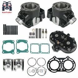 For 1987-2006 Yamaha Banshee 350 Cylinder Head Piston Gasket Top End Kit
