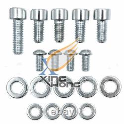 For YAMAHA BANSHEE 632 PIECE ZINC PLATED STEEL BOLT KIT ATV YFZ350