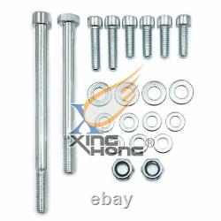 For YAMAHA BANSHEE 632 PIECE ZINC PLATED STEEL BOLT KIT ATV YFZ350