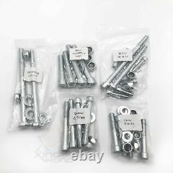 For YAMAHA BANSHEE 632 PIECE ZINC PLATED STEEL BOLT KIT ATV YFZ350