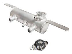 For YAMAHA Banshee Aluminum Radiator Drag Water Tank Coolant Overflow Bottle