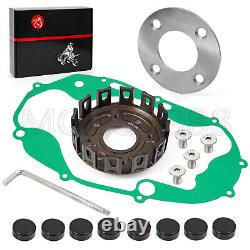 For YAMAHA Banshee CNC Billet Clutch Basket Complete HeavyDuty Clutch Kit YFZ350