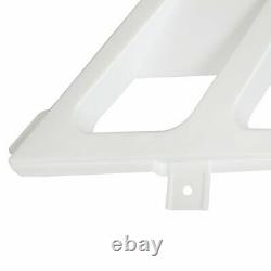 For Yamaha Banshee 350 1987-2005 2006 Gas Tank Side Cover Grill Plastic White