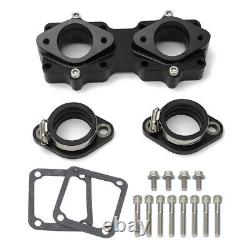 For Yamaha Banshee 350 Billet Intake Manifolds Boots&Cool Head Domes O-rings Set