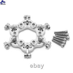 For Yamaha Banshee 350 Billet Lock Up Clutch Cover Lock-out finger Screws Silver