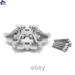 For Yamaha Banshee 350 Billet Lock Up Clutch Cover Lock-out finger Screws Silver