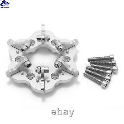 For Yamaha Banshee 350 Billet Lock Up Clutch Cover Lock-out finger Screws Silver