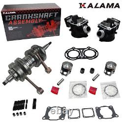 For Yamaha Banshee 350 Engine Rebuild, Crankshaft Cylinder Piston GasketKit8706