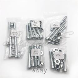 For Yamaha Banshee 632 Piece Polish Galvanized Steel Bolt Kit Atv Yfz350 Yfz 350