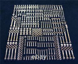 For Yamaha Banshee 632 Piece Polish Galvanized Steel Bolt Kit Atv Yfz350 Yfz 350