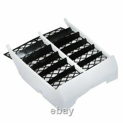 For Yamaha Banshee YFZ350 1987-2006 White Plastic Gas Tank Side Cover+ Grill