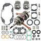 For Yamaha Banshee Yfz 350 87-06 Crankshaft Pistons Gaskets Engine Rebuild Kit