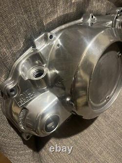Freshly polished Yamaha Banshee Clutch Cover 1987-2006 mirror chrome shine