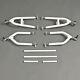 Front Control A-arms +2+1 For Yamaha Banshee 350 Yfz 350 1987-2006 White+silvery