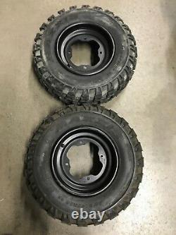 Front Oem Wheels & Maxxis Tires 10x5 Yfz450r Banshee Blaster Raptor 21x7x10