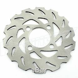 Front & Rear Brake Disc Rotors & Pads for Yamaha Banshee 350 YFZ 350 1990-2006