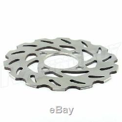 Front & Rear Brake Disc Rotors & Pads for Yamaha Banshee 350 YFZ 350 1990-2006