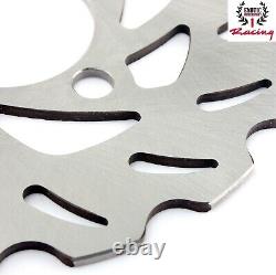 Front Rear Racing Brake Disc Rotors & Pads for Yamaha Banshee 350 YFZ350 90-06