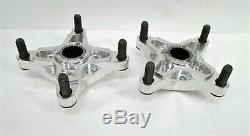 Genuine Yamaha 01-05 Raptor Warrior Banshee GYT-R Billet Rear Hubs NOS New