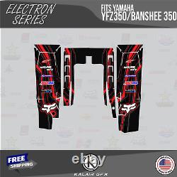 Graphics Kit for Yamaha YFZ350 Banshee 350-16 MIL Electron Red