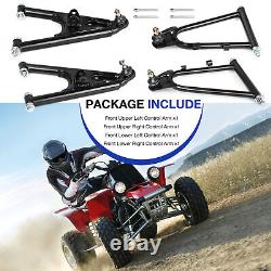 Heavy Duty A-Arms Complete OEM Replica Set + Bolts + caps for Yamaha Banshee 350