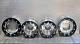 Honda Yamaha Banshee Raptor Yfz Trx Beadlocks Atv Front Rear Polished Black Ring