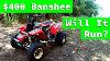 I Bought A Yamaha 350 Banshee For 400 What S Wrong With It Garage Story