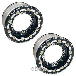 Keizer Racing Forged Beadlock Wheels 9 Rear 10 Front Yamaha Banshee 350 YFZ